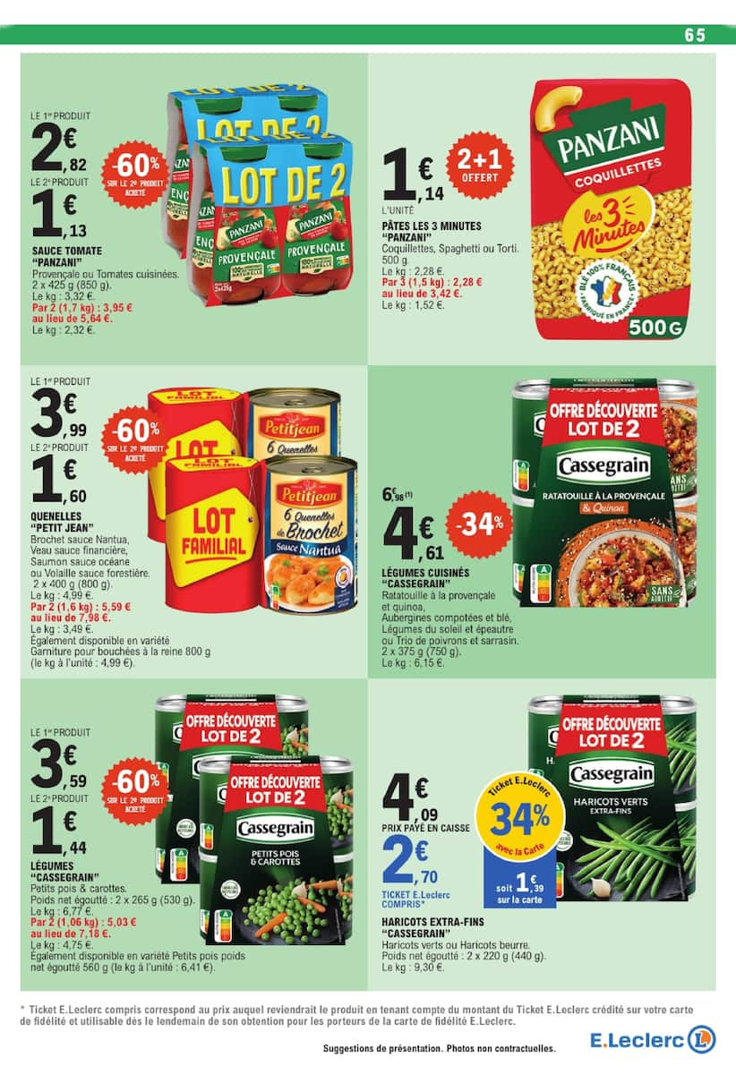 SPÉCIAL PÂQUES À PRIX E.LECLERC - Page 65