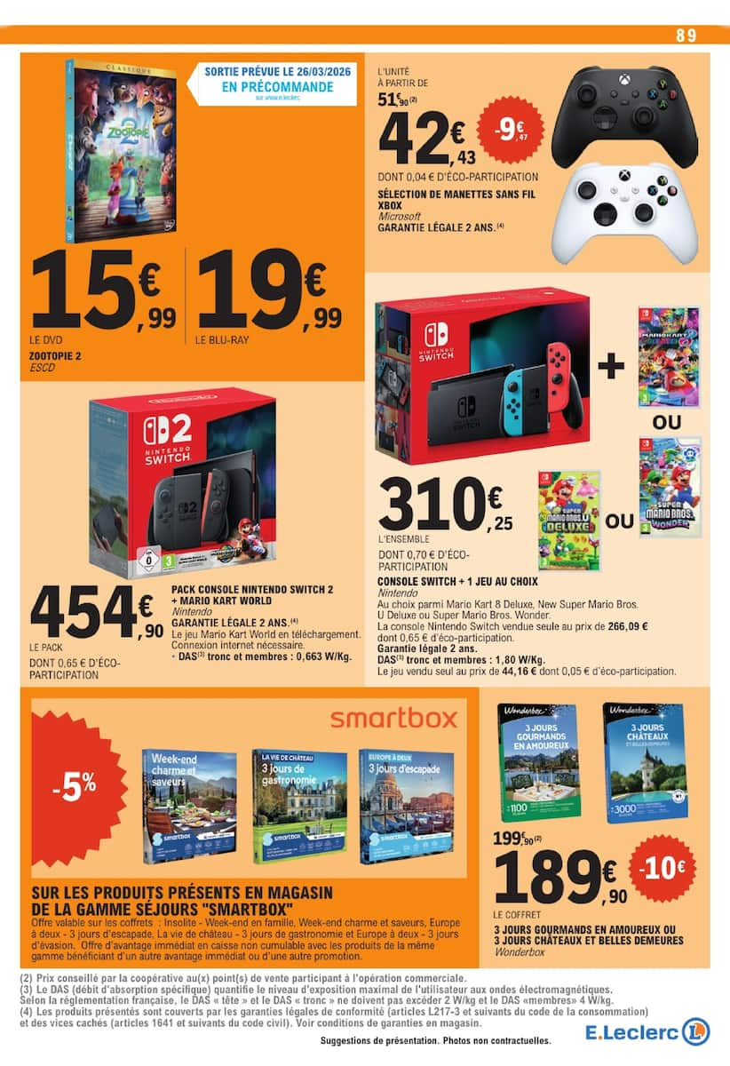 SPÉCIAL PÂQUES À PRIX E.LECLERC - Page 89