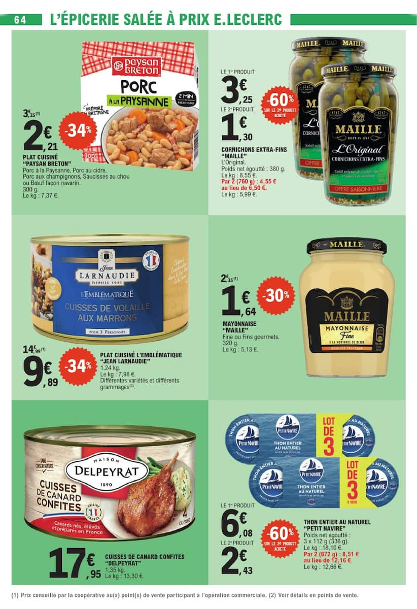 SPÉCIAL PÂQUES À PRIX E.LECLERC - Page 64