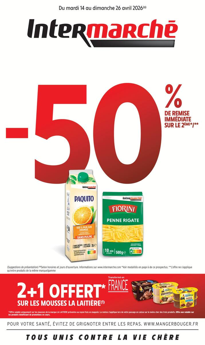 -50% DE REMISE IMMÉDIATE SUR LE 2ÈME - Page 1