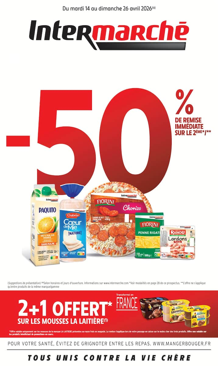 -50% DE REMISE IMMÉDIATE SUR LE 2ÈME - Page 1