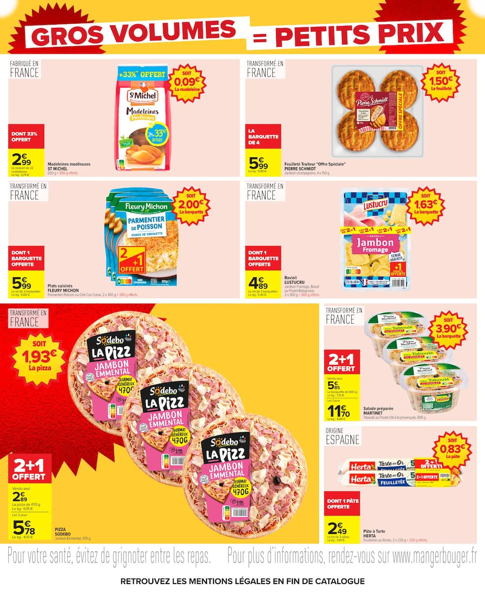 GROS VOLUMES = PETITS PRIX - Page 12