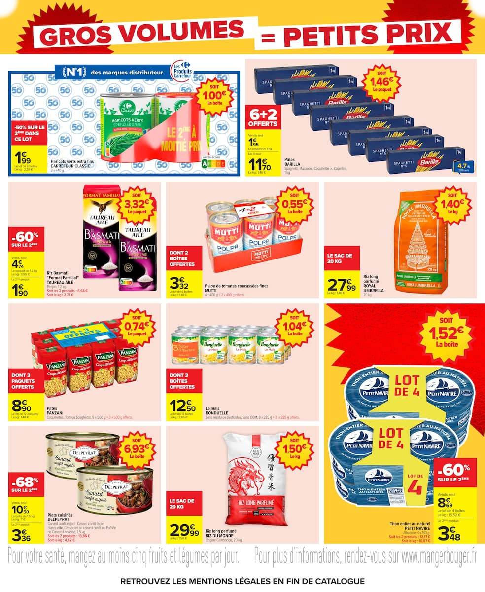 GROS VOLUMES = PETITS PRIX - Page 5