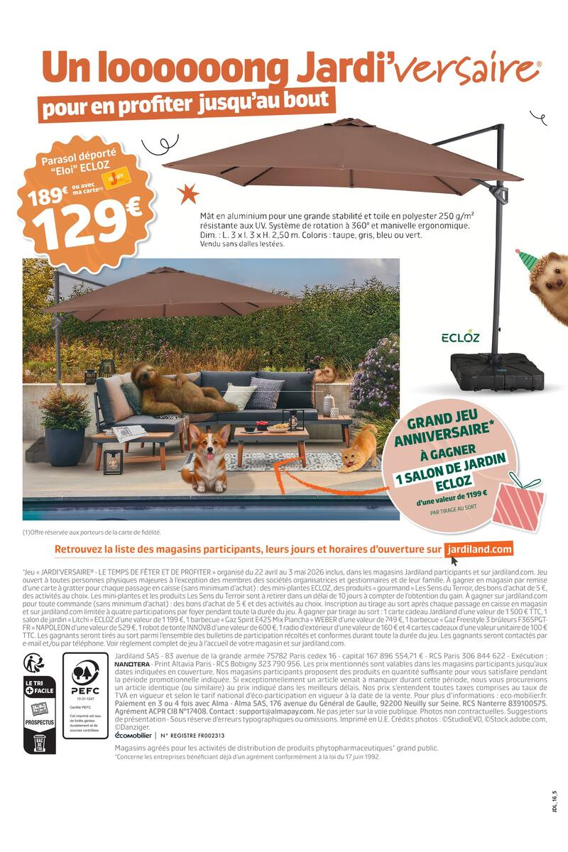 Jardi'versaire LE TEMPS DE FÊTER ET DE PROFITER - Page 16