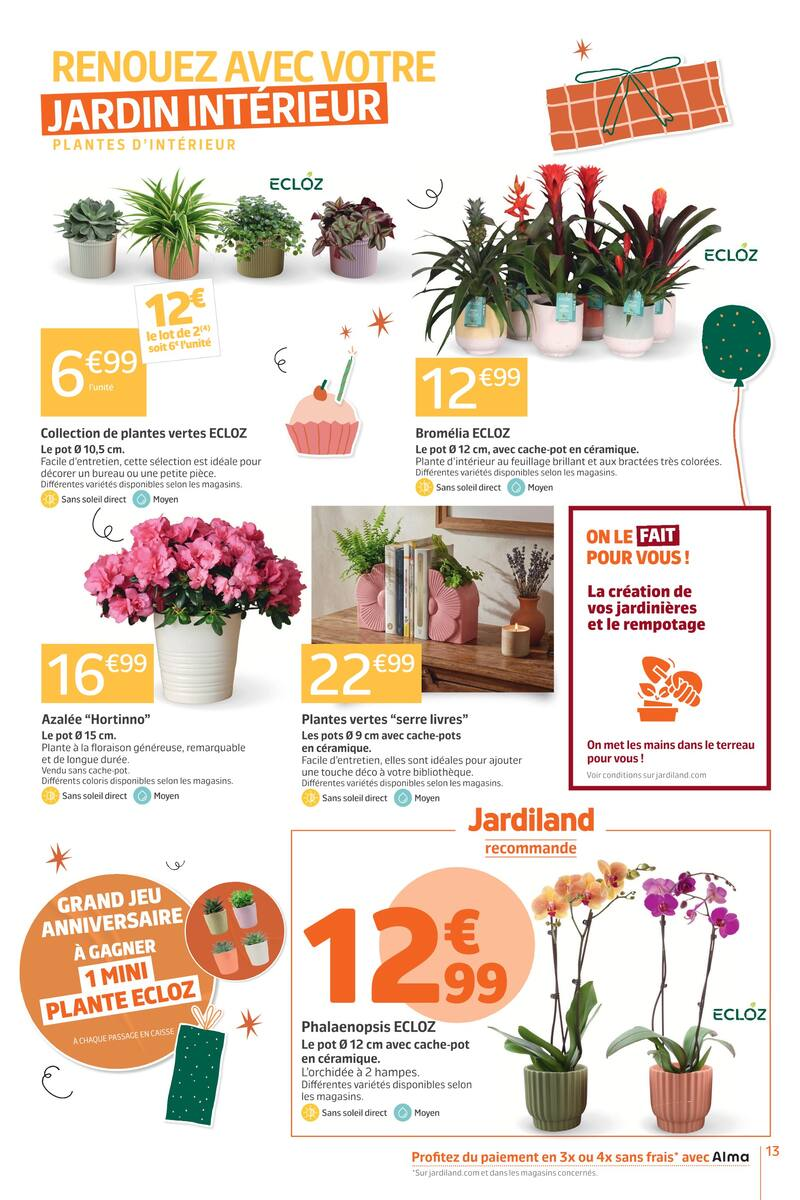 Jardi'versaire LE TEMPS DE FÊTER ET DE PROFITER - Page 13