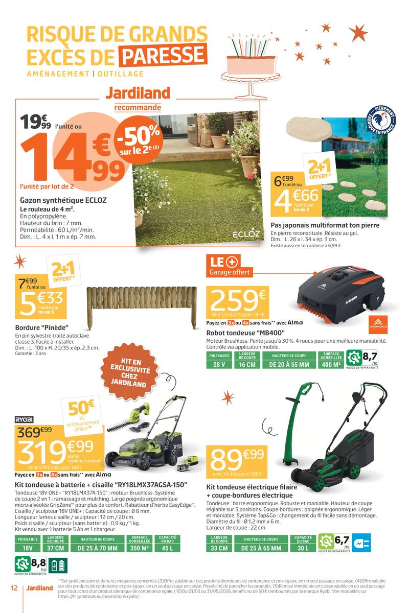 Jardi'versaire LE TEMPS DE FÊTER ET DE PROFITER - Page 12
