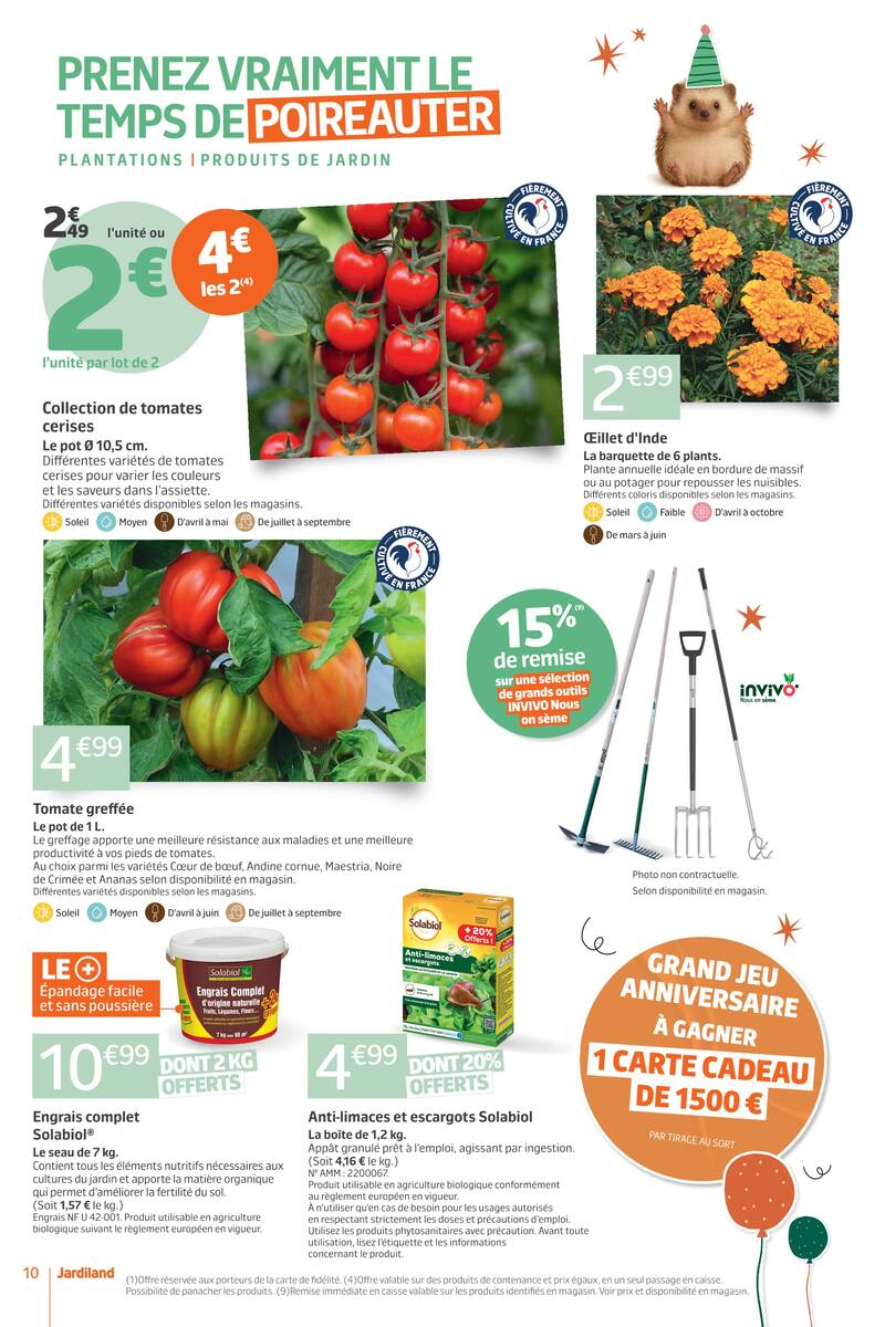 Jardi'versaire LE TEMPS DE FÊTER ET DE PROFITER - Page 10