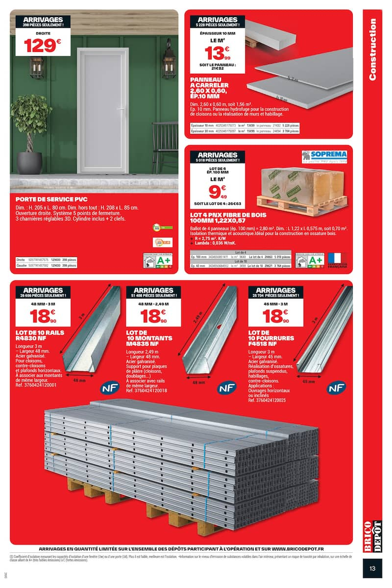 PRIX DÉPÔT SPÉCIAL EXTÉRIEUR - Page 13