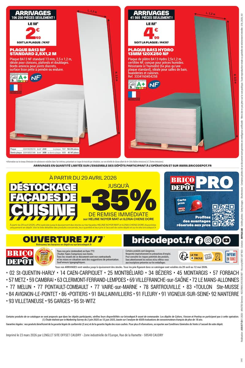 PRIX DÉPÔT SPÉCIAL EXTÉRIEUR - Page 16