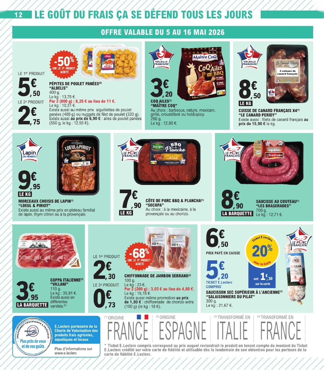 TOUT CE QUI COMPTE POUR VOUS EXISTE À PRIX E.LECERC - Page 12