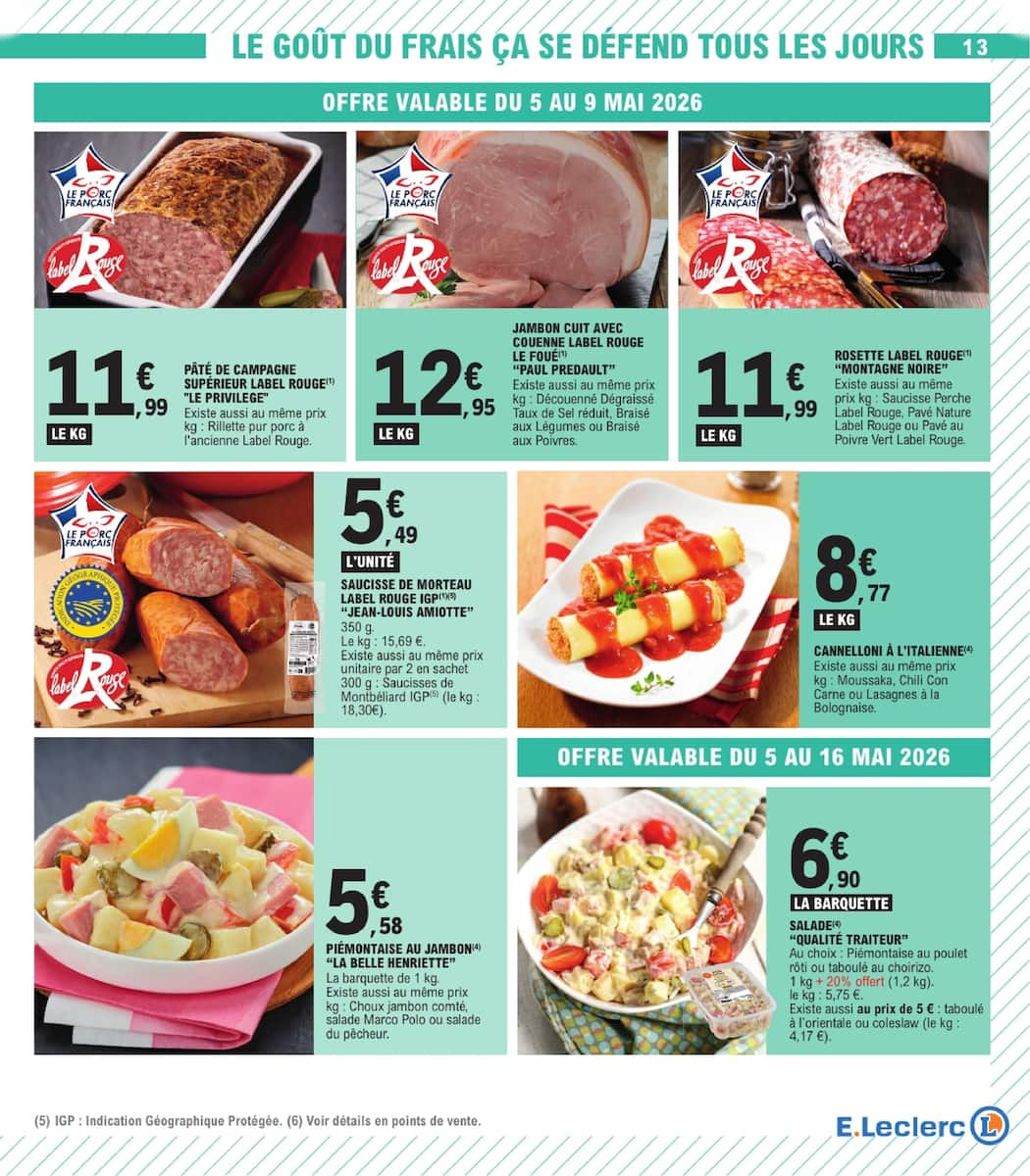 TOUT CE QUI COMPTE POUR VOUS EXISTE À PRIX E.LECERC - Page 13