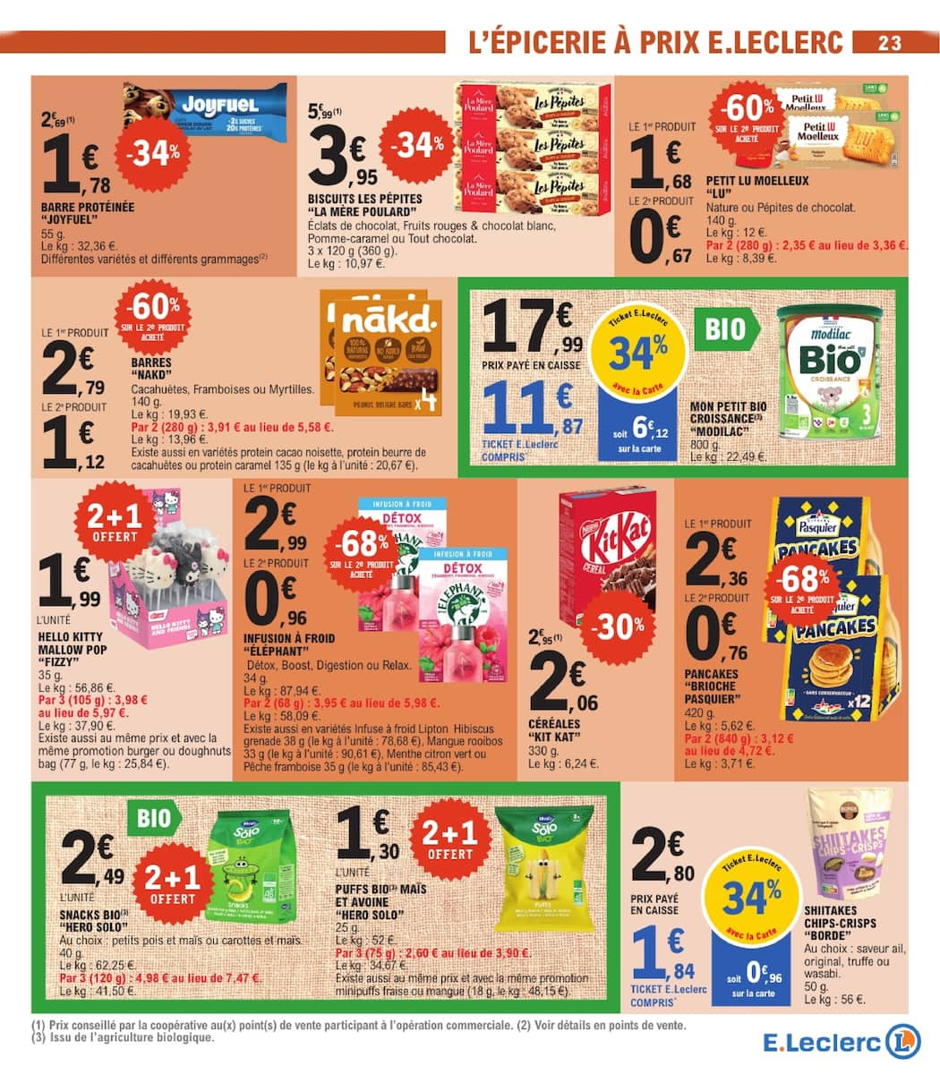 TOUT CE QUI COMPTE POUR VOUS EXISTE À PRIX E.LECERC - Page 23
