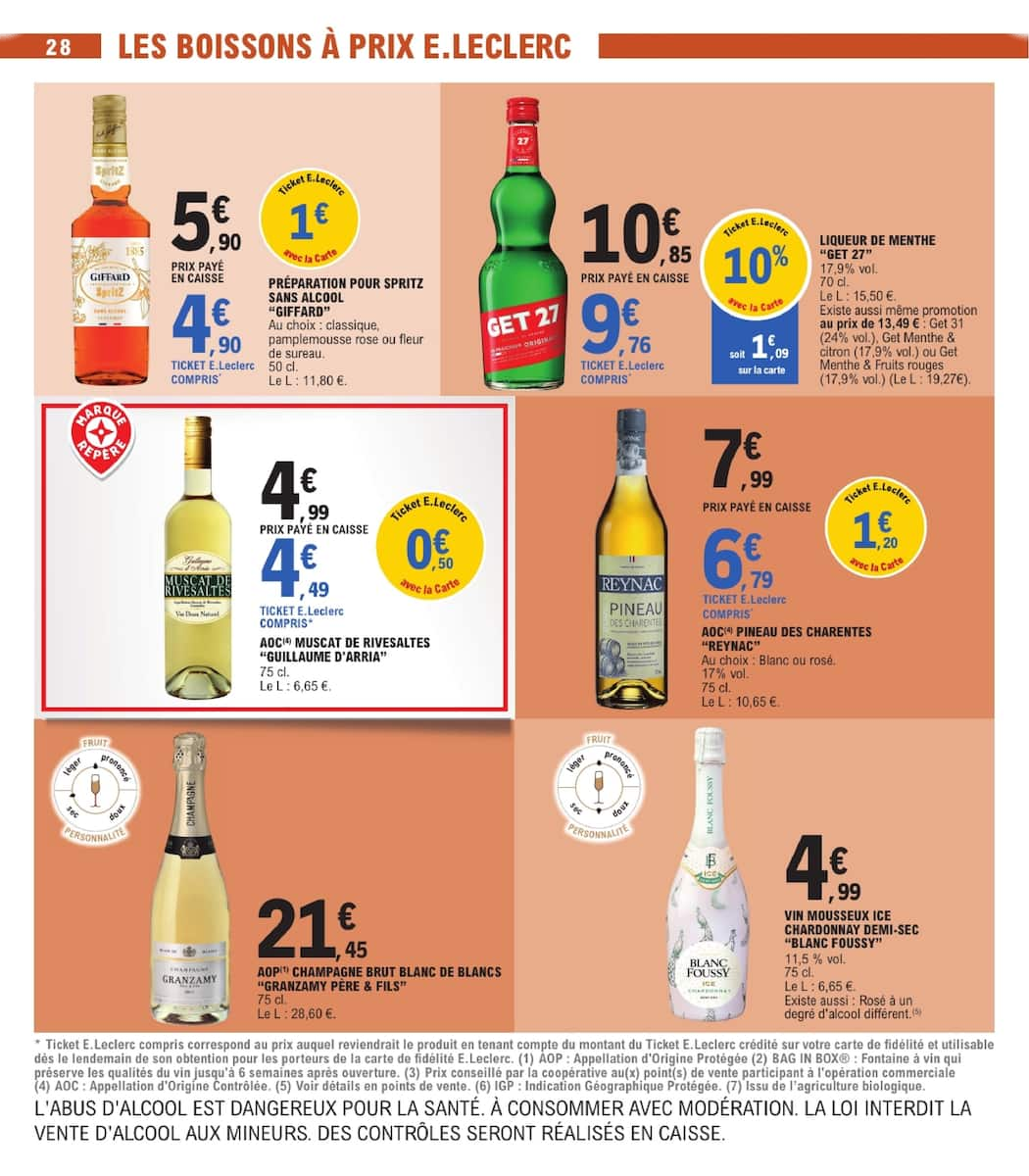 TOUT CE QUI COMPTE POUR VOUS EXISTE À PRIX E.LECERC - Page 28