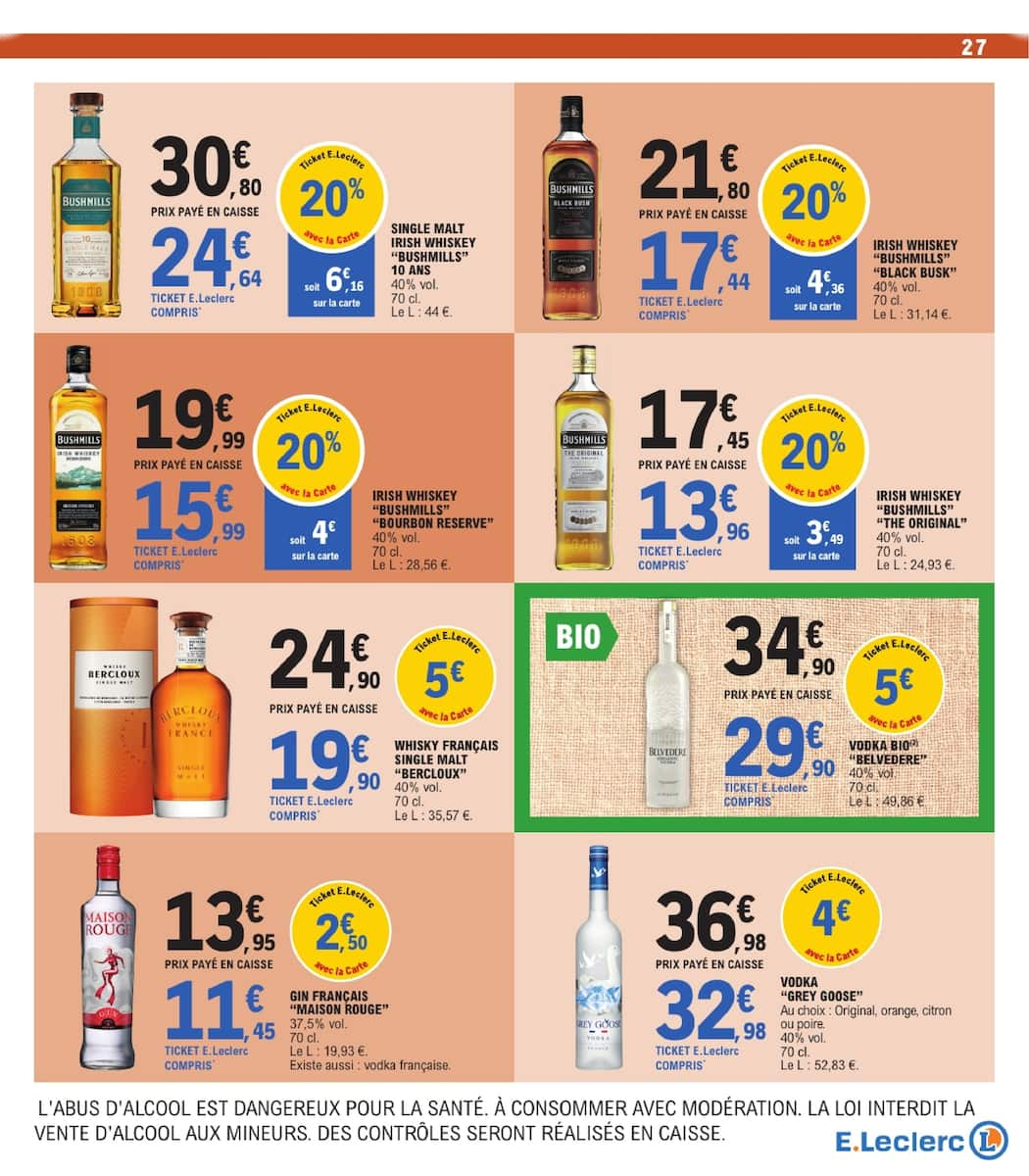 TOUT CE QUI COMPTE POUR VOUS EXISTE À PRIX E.LECERC - Page 27