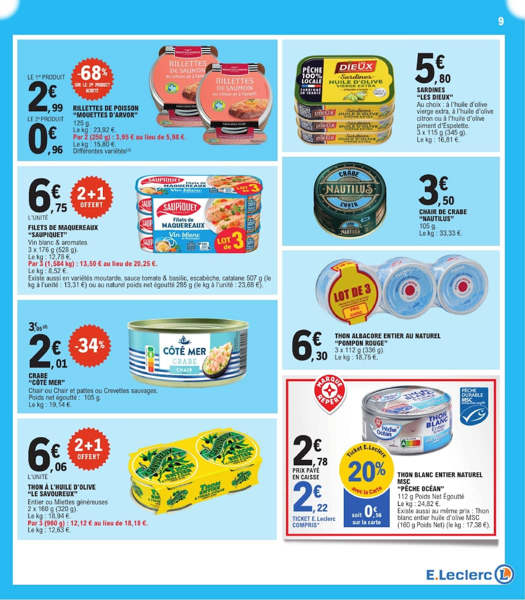 TOUT CE QUI COMPTE POUR VOUS EXISTE À PRIX E.LECERC - Page 9