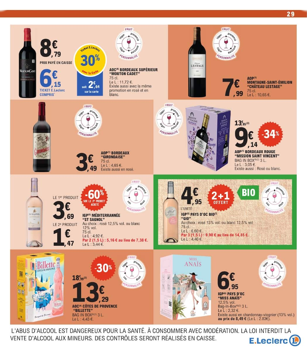 TOUT CE QUI COMPTE POUR VOUS EXISTE À PRIX E.LECERC - Page 29