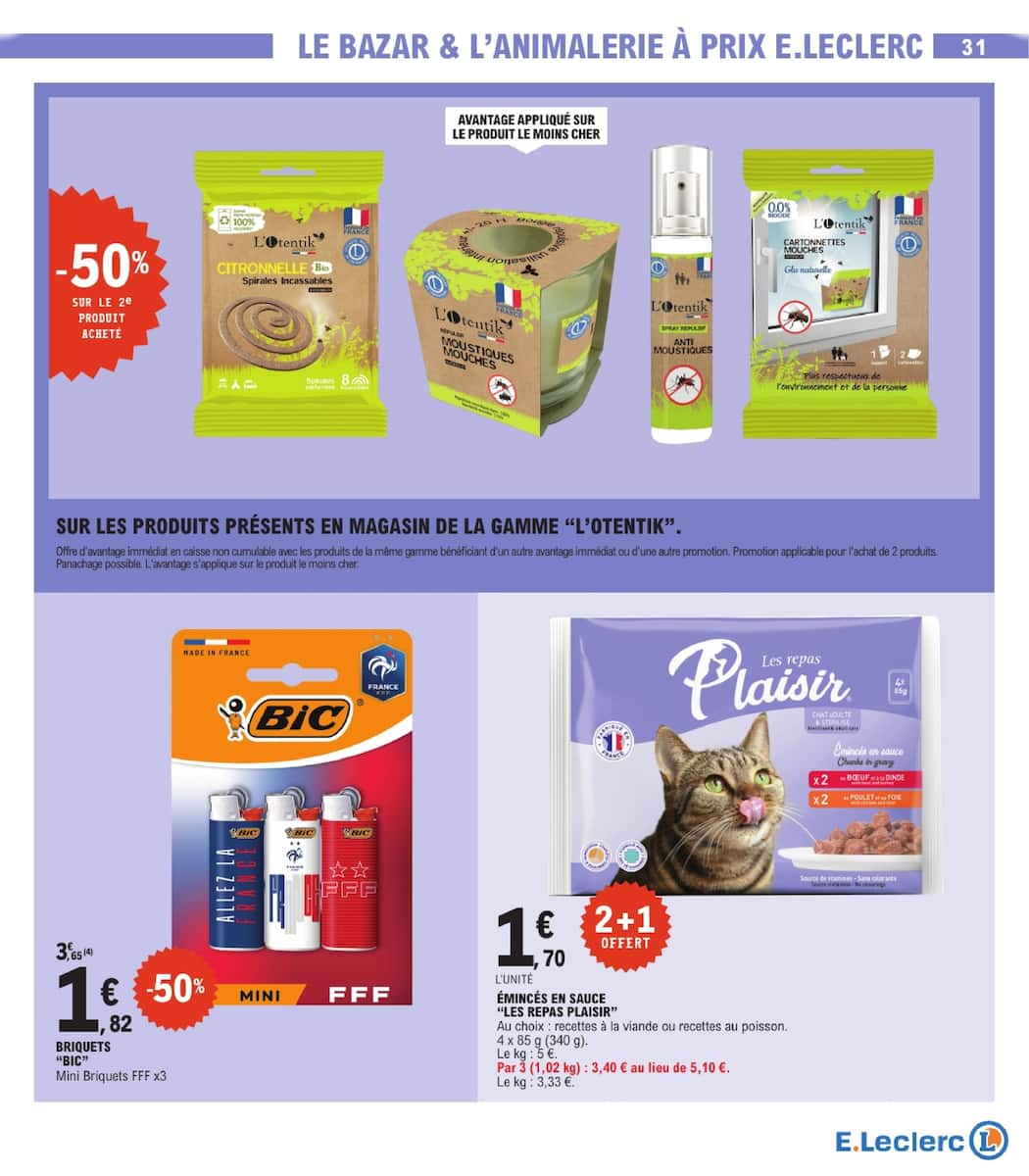 TOUT CE QUI COMPTE POUR VOUS EXISTE À PRIX E.LECERC - Page 31