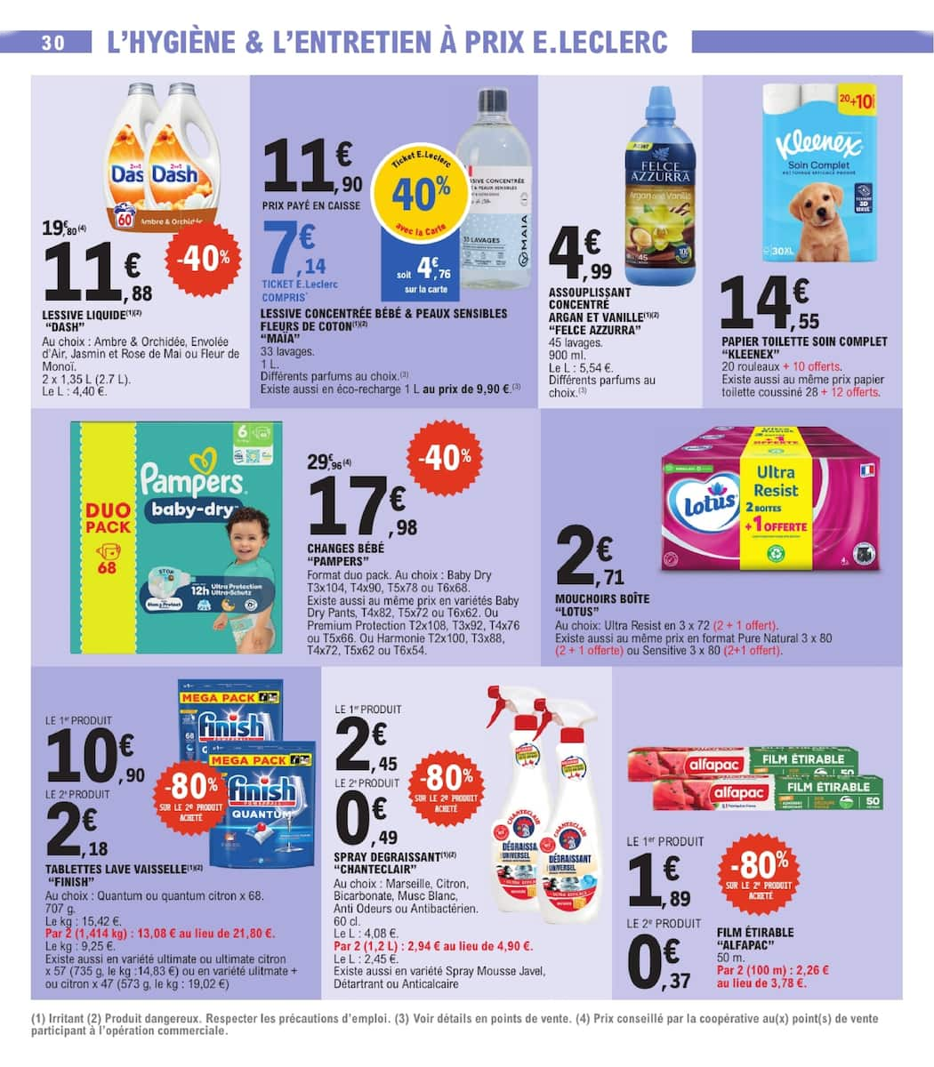 TOUT CE QUI COMPTE POUR VOUS EXISTE À PRIX E.LECERC - Page 30
