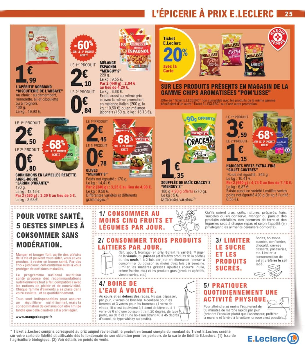 TOUT CE QUI COMPTE POUR VOUS EXISTE À PRIX E.LECERC - Page 25