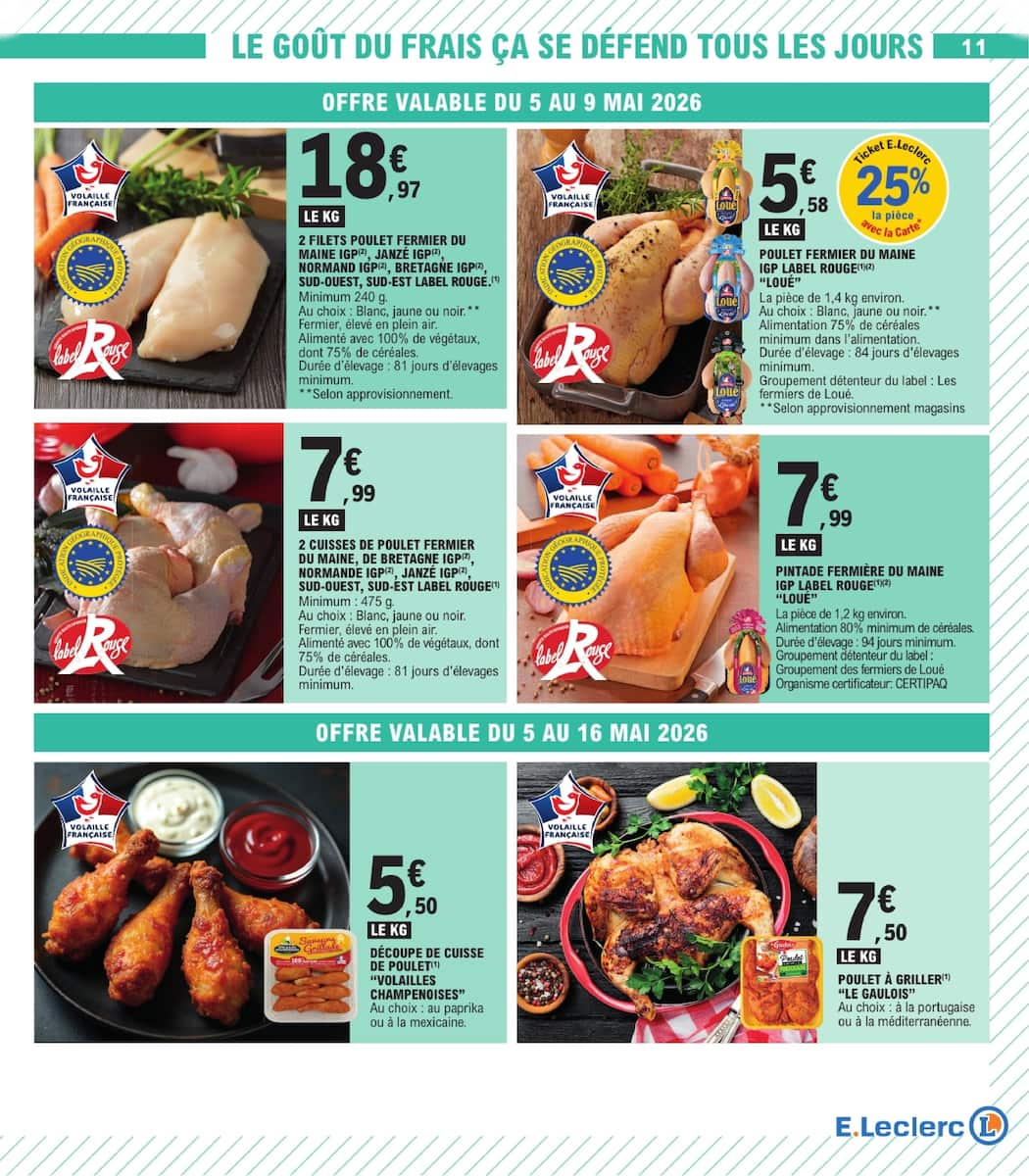 TOUT CE QUI COMPTE POUR VOUS EXISTE À PRIX E.LECERC - Page 11