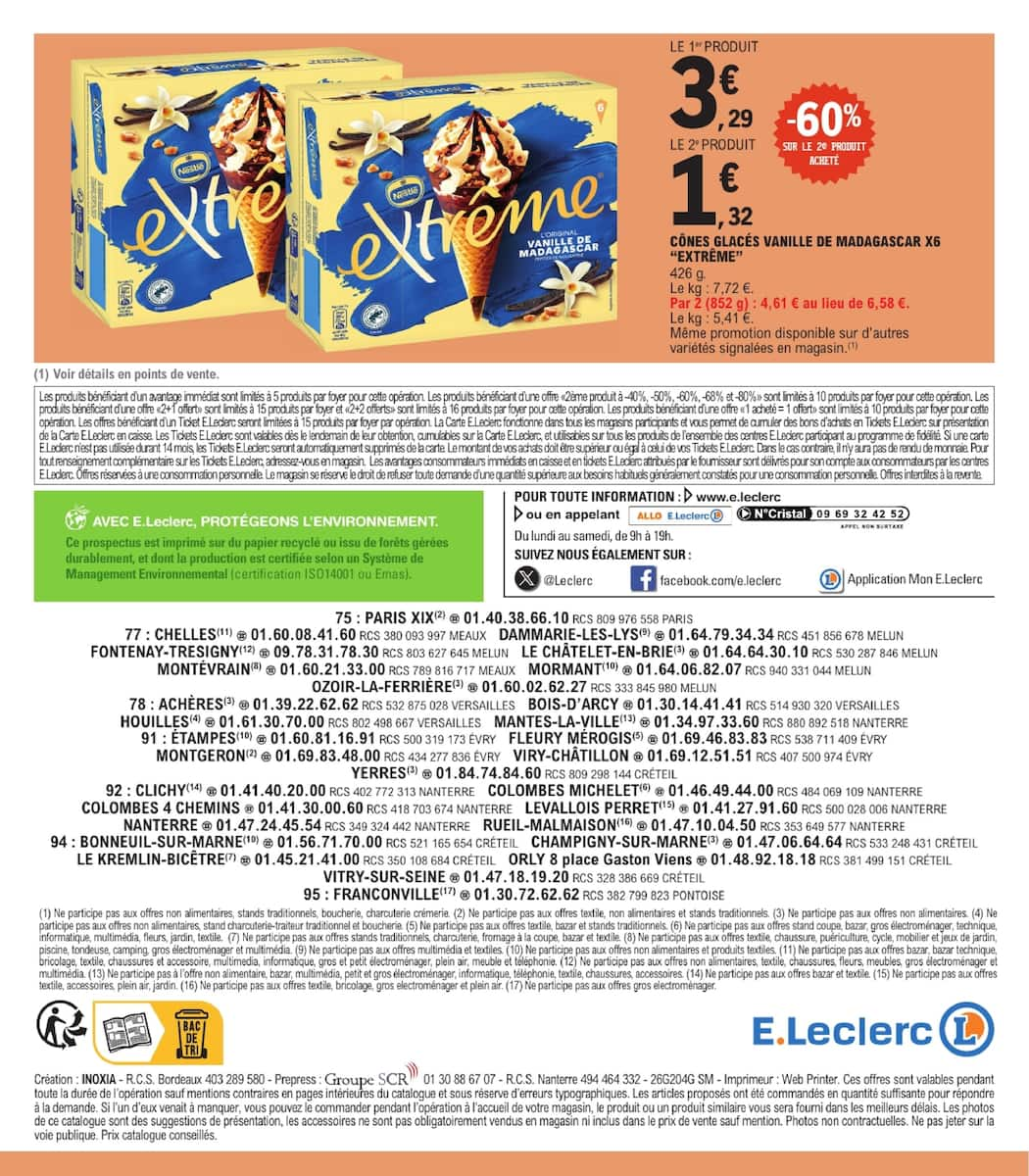 TOUT CE QUI COMPTE POUR VOUS EXISTE À PRIX E.LECERC - Page 40