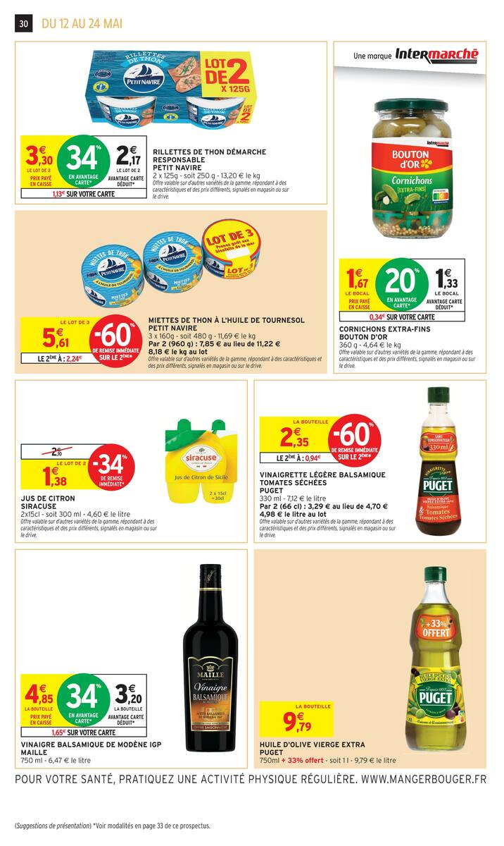 34% EN AVANTAGE CARTE - Page 30