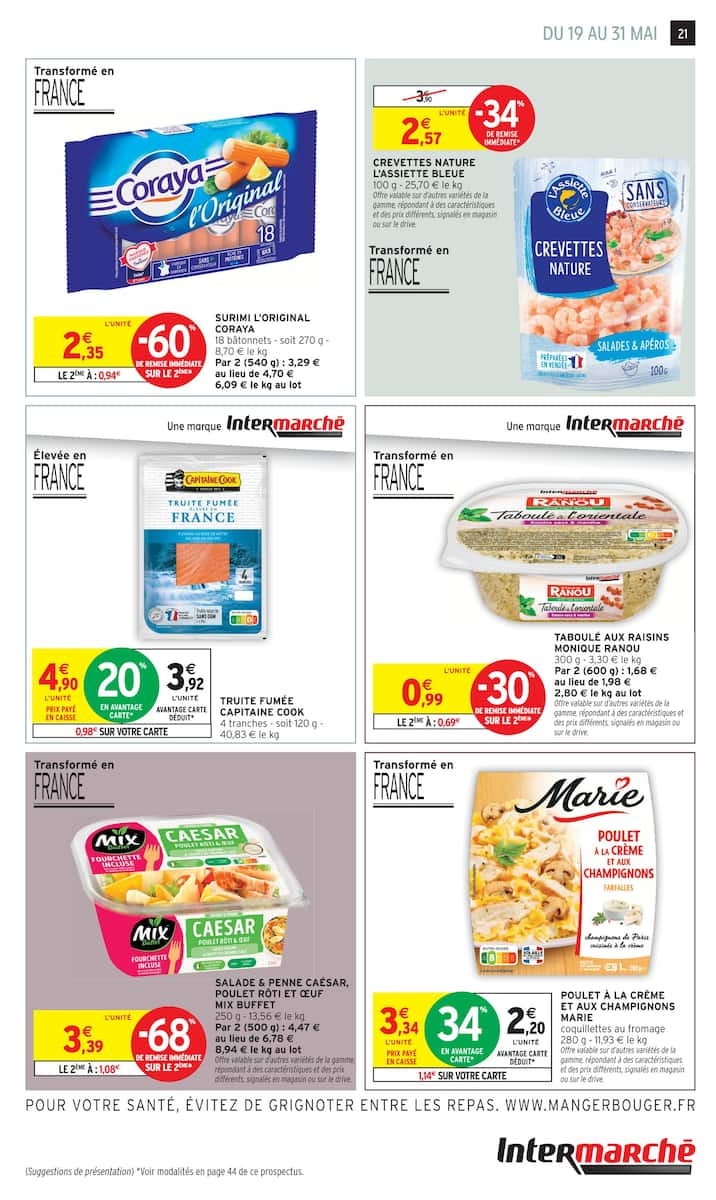 25% DE REMISE IMMÉDIATE OU D'AVANTAGE CARTE - Page 21
