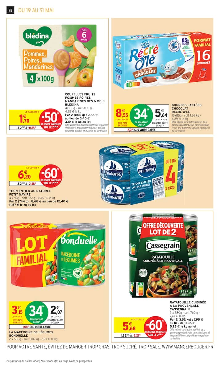25% DE REMISE IMMÉDIATE OU D'AVANTAGE CARTE - Page 28