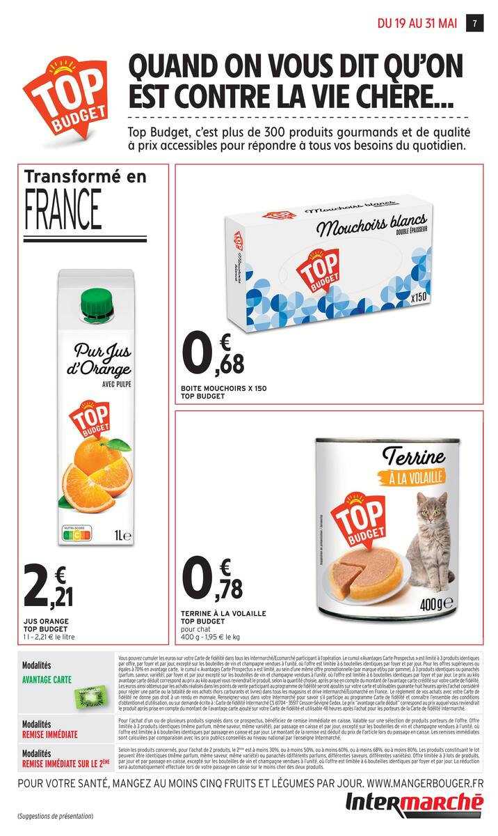25% DE REMISE IMMÉDIATE OU D'AVANTAGE CARTE - Page 7
