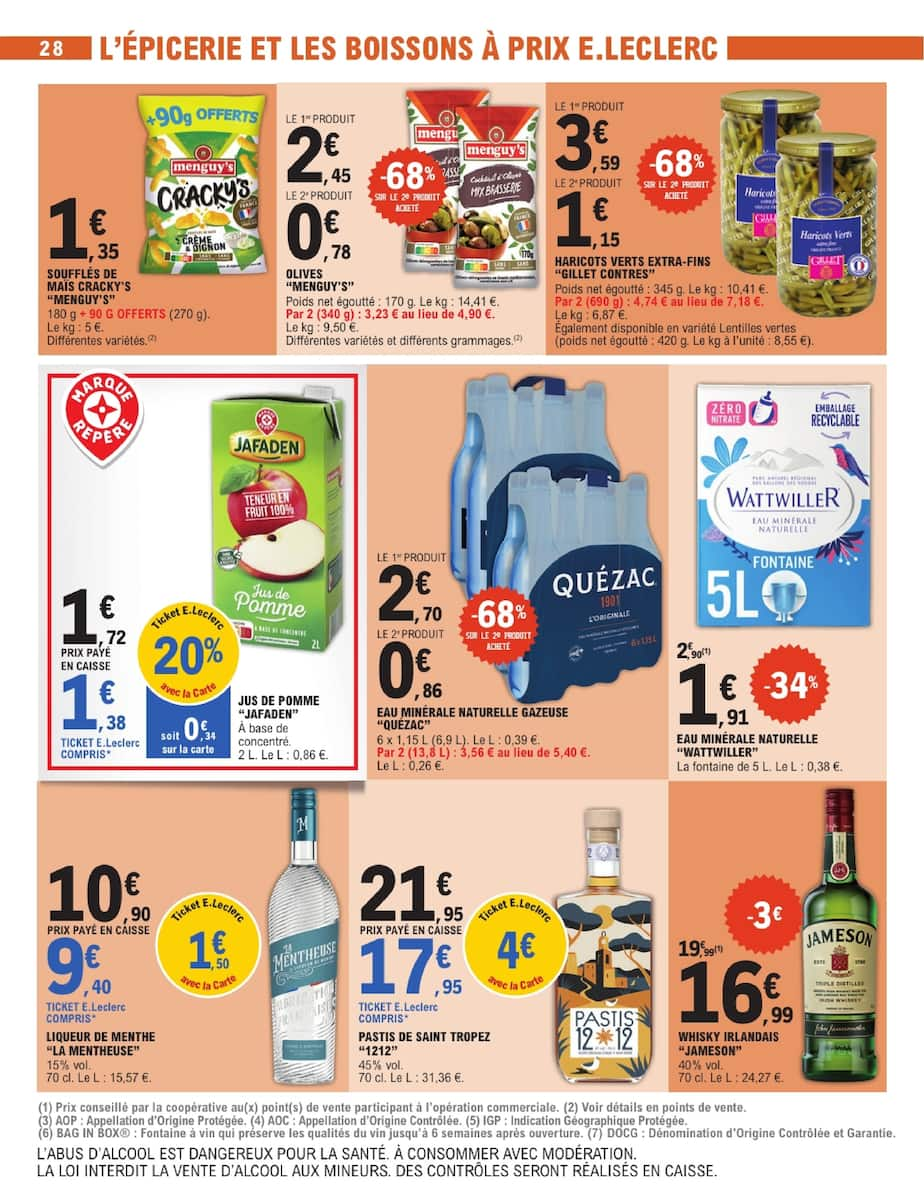 TOUT CE QUI COMPTE POUR VOUS EXISTE À PRIX E.LECERC - Page 28