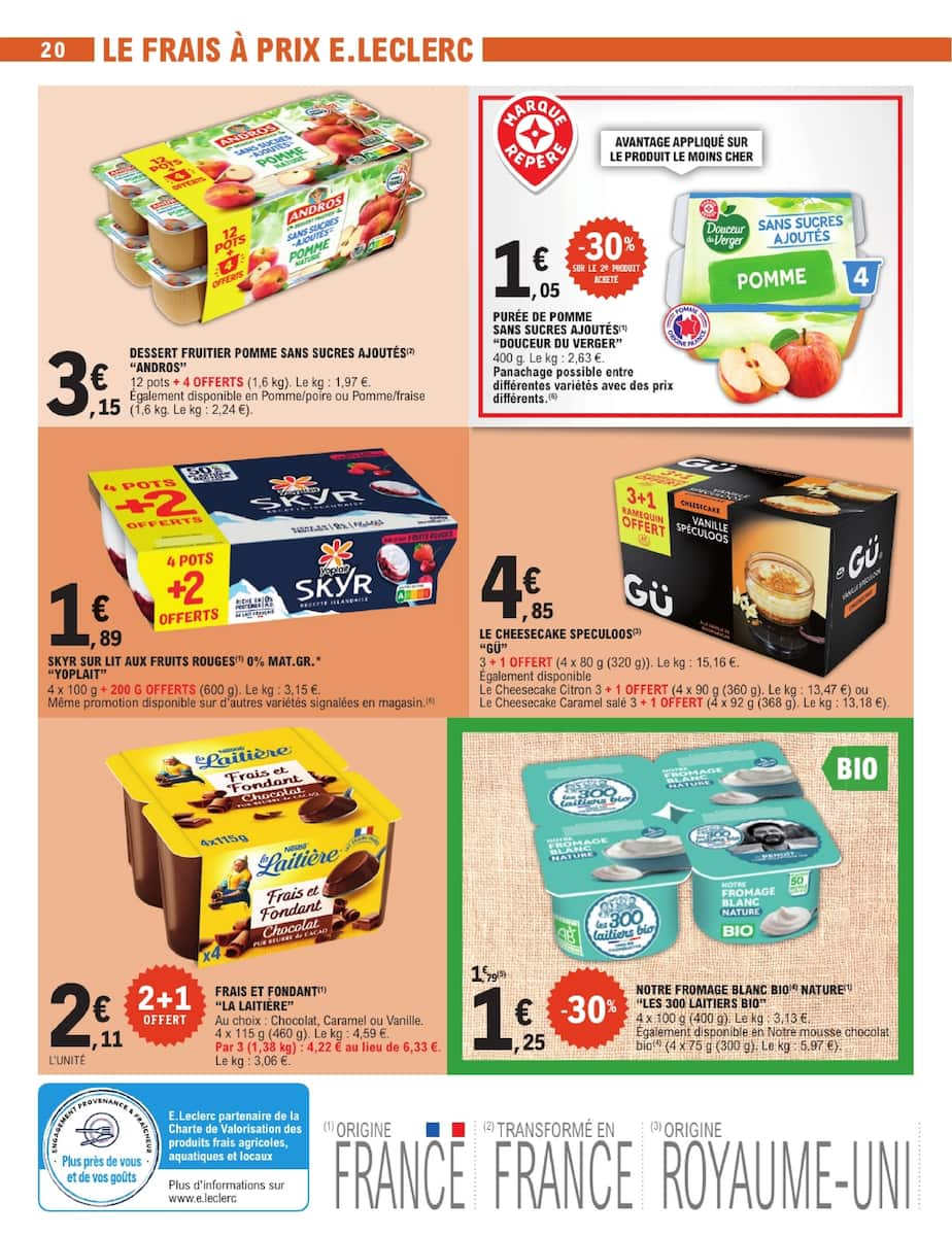 TOUT CE QUI COMPTE POUR VOUS EXISTE À PRIX E.LECERC - Page 20