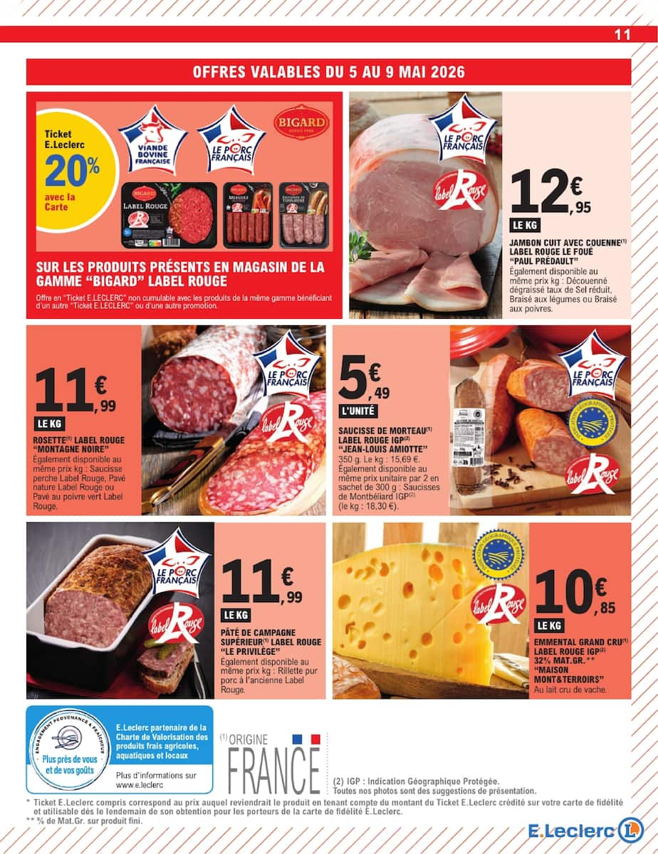 TOUT CE QUI COMPTE POUR VOUS EXISTE À PRIX E.LECERC - Page 11