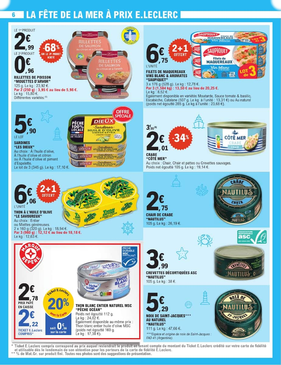TOUT CE QUI COMPTE POUR VOUS EXISTE À PRIX E.LECERC - Page 6