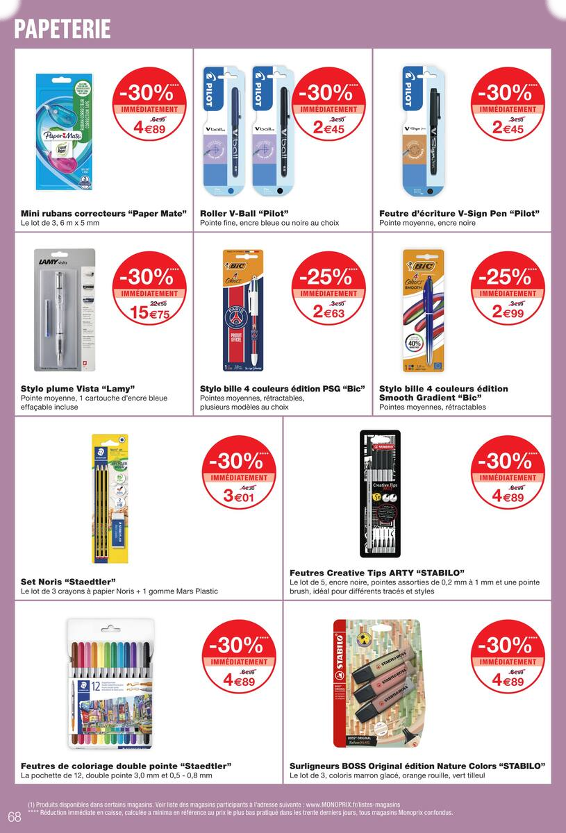 JUSQU'À -80% SUR LE 2ÈME AVEC LA CARTE M' - Page 68