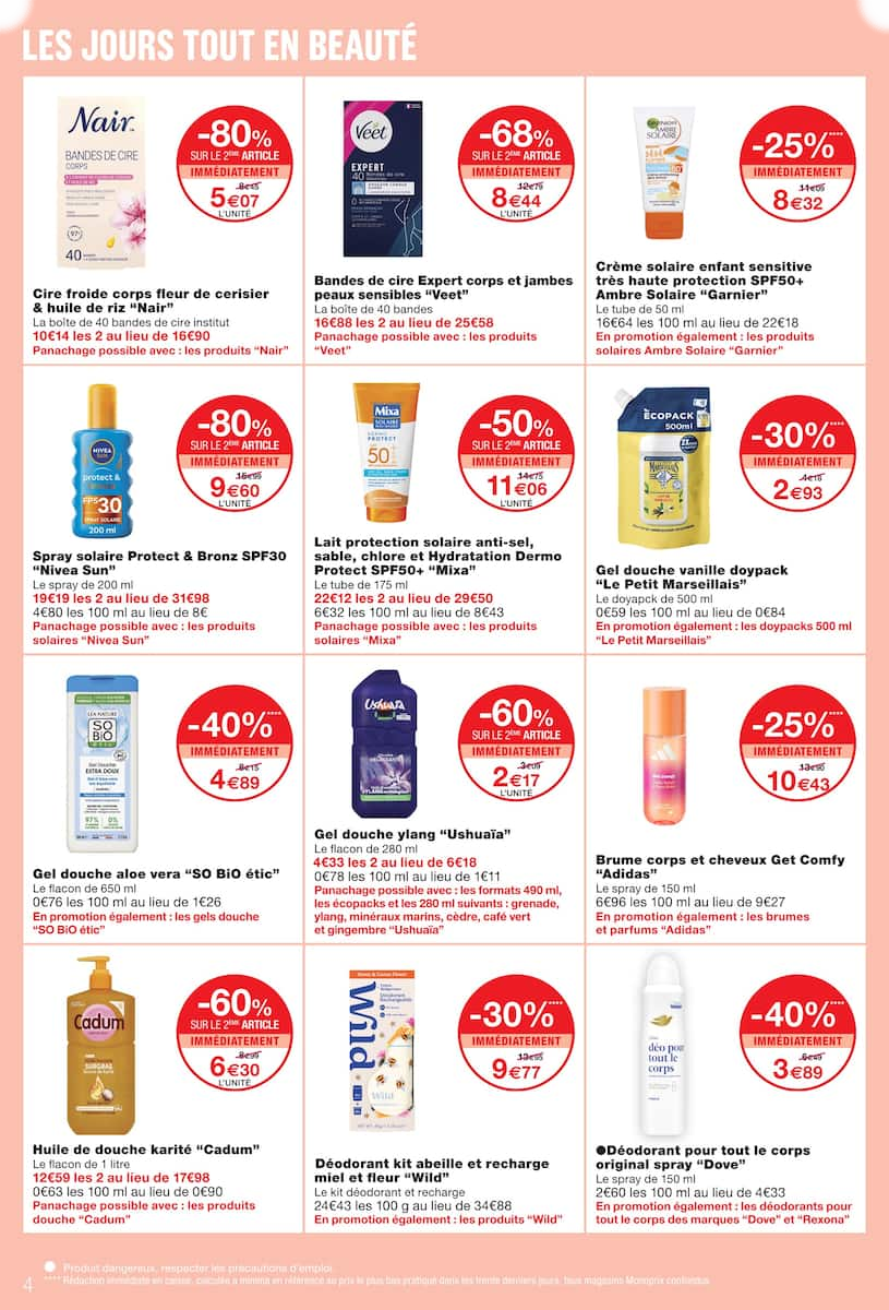 JUSQU'À -80% SUR LE 2ÈME AVEC LA CARTE M' - Page 4