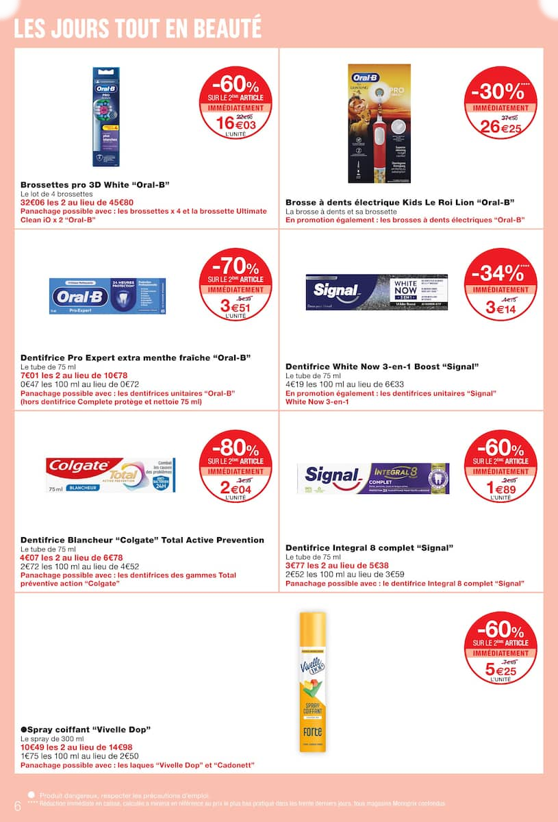 JUSQU'À -80% SUR LE 2ÈME AVEC LA CARTE M' - Page 6