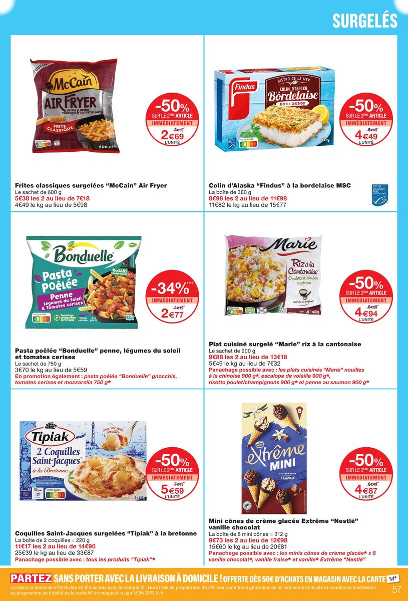 JUSQU'À -80% SUR LE 2ÈME AVEC LA CARTE M' - Page 57