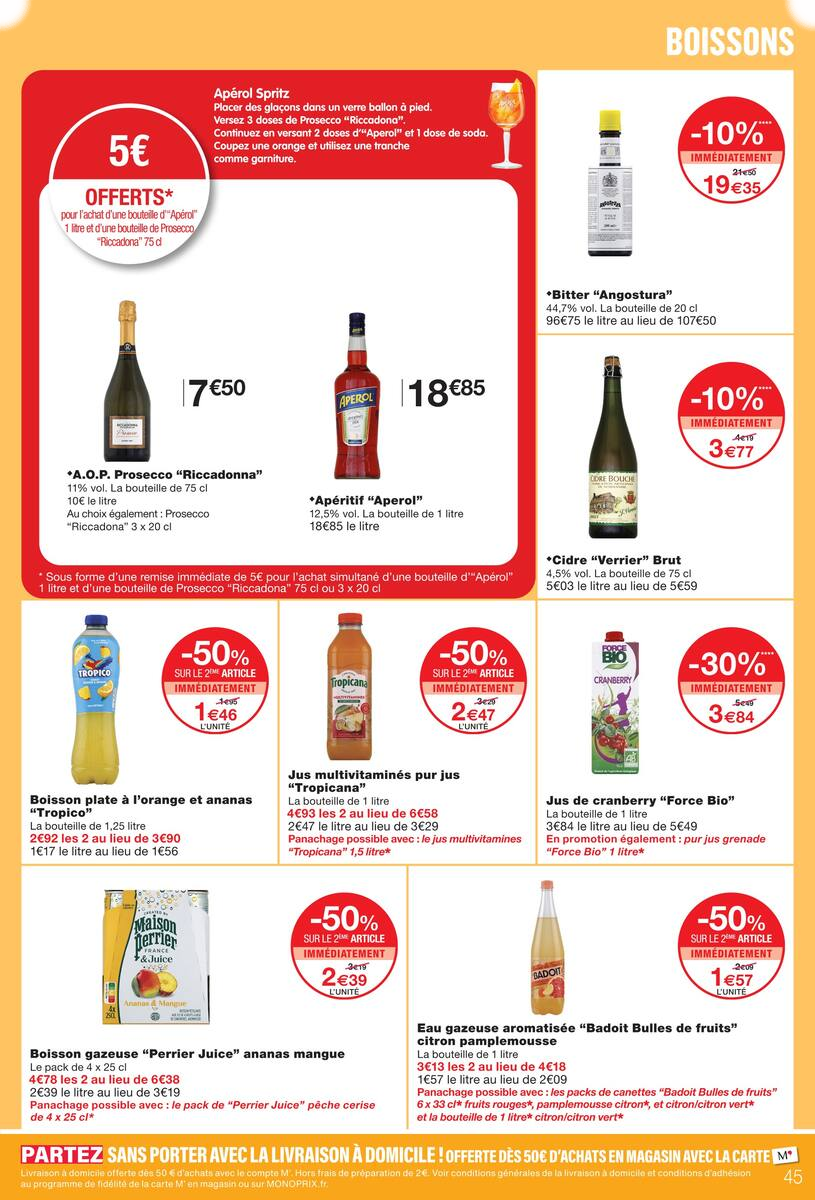 JUSQU'À -80% SUR LE 2ÈME AVEC LA CARTE M' - Page 45