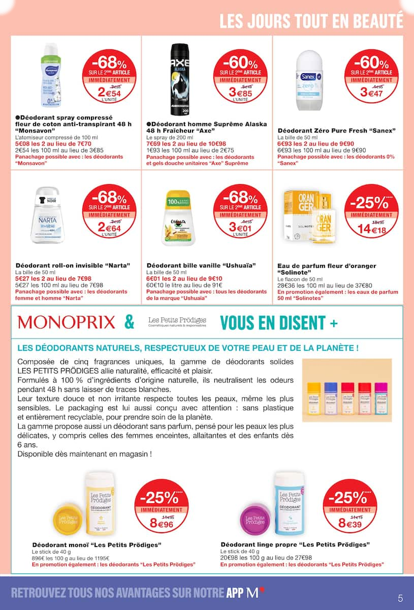 JUSQU'À -80% SUR LE 2ÈME AVEC LA CARTE M' - Page 5