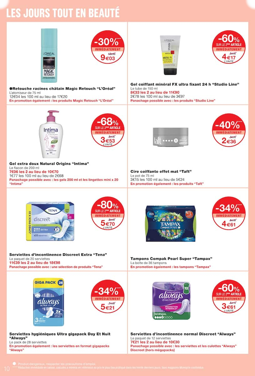 JUSQU'À -80% SUR LE 2ÈME AVEC LA CARTE M' - Page 10