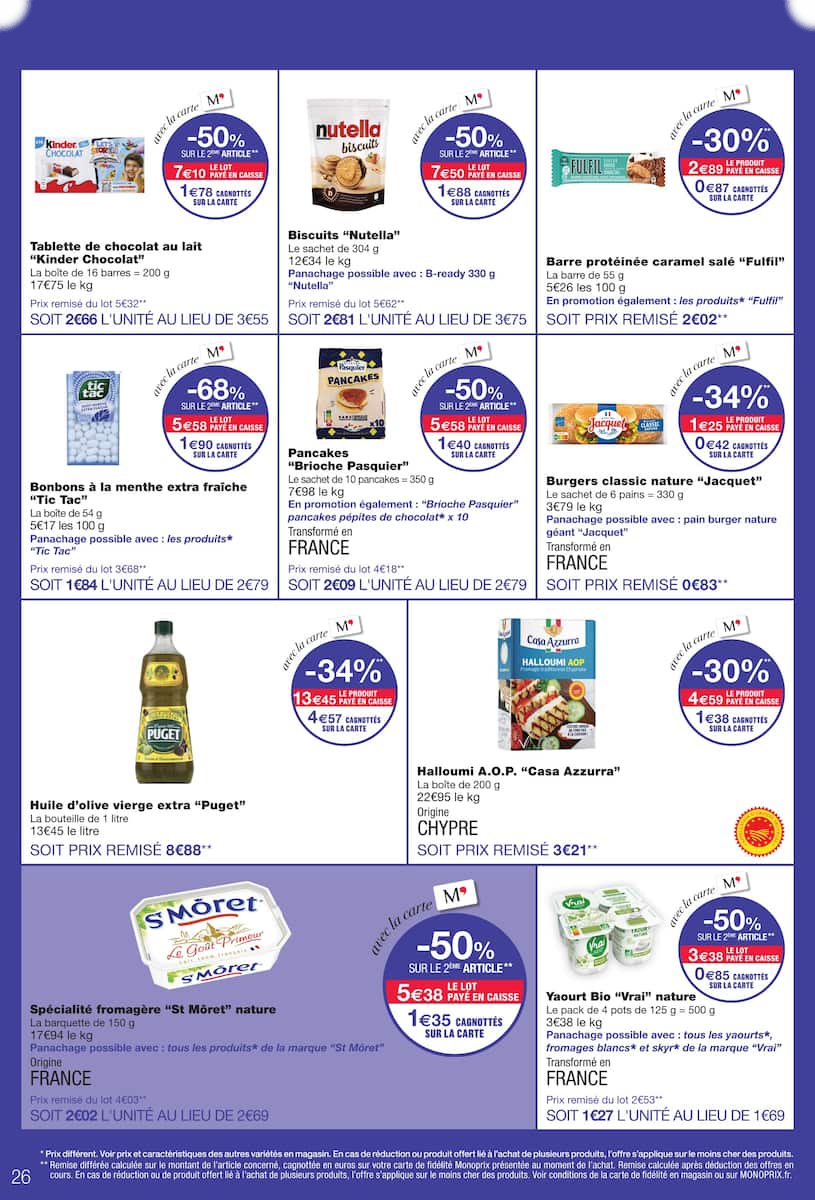 JUSQU'À -80% SUR LE 2ÈME AVEC LA CARTE M' - Page 26