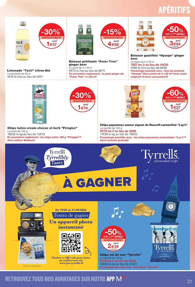 JUSQU'À -80% SUR LE 2ÈME AVEC LA CARTE M' - Page 21