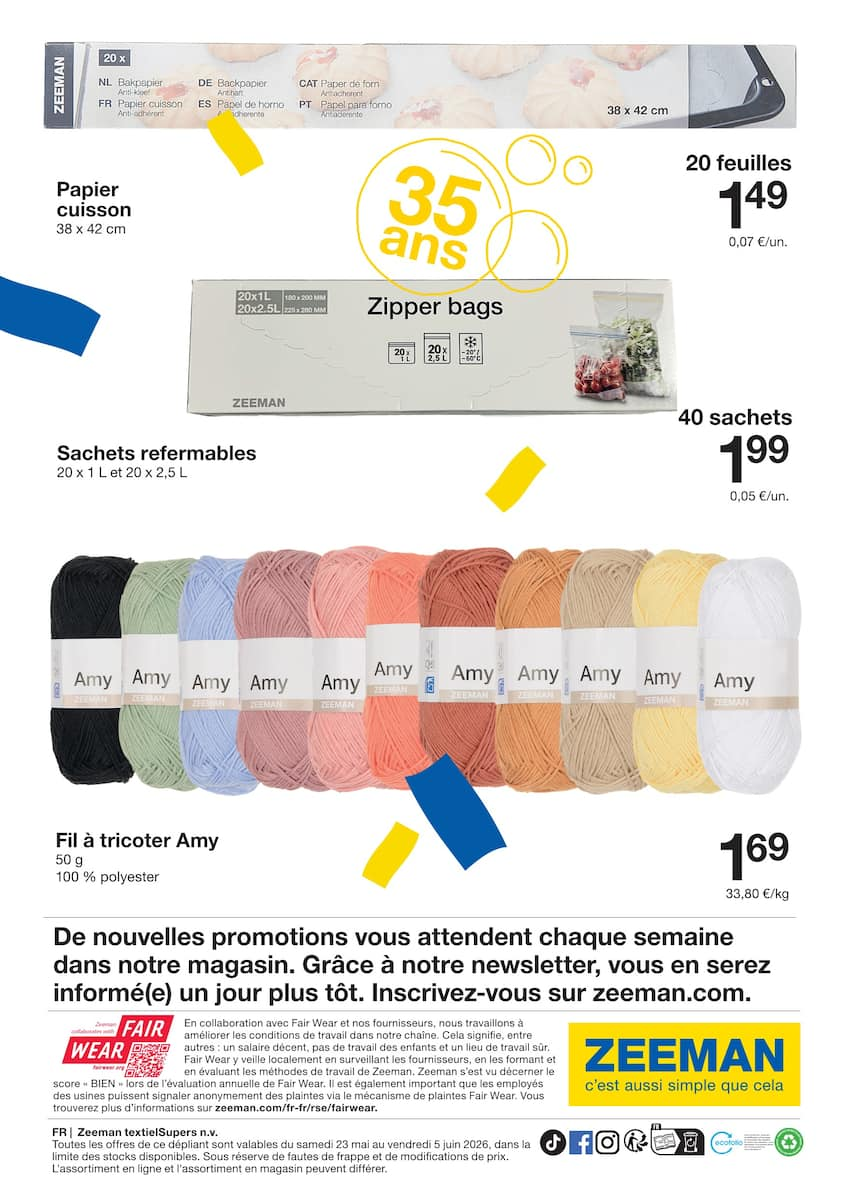 Joyeux anniversaire ! Zeeman fête ses 35 ans en France. - Page 29