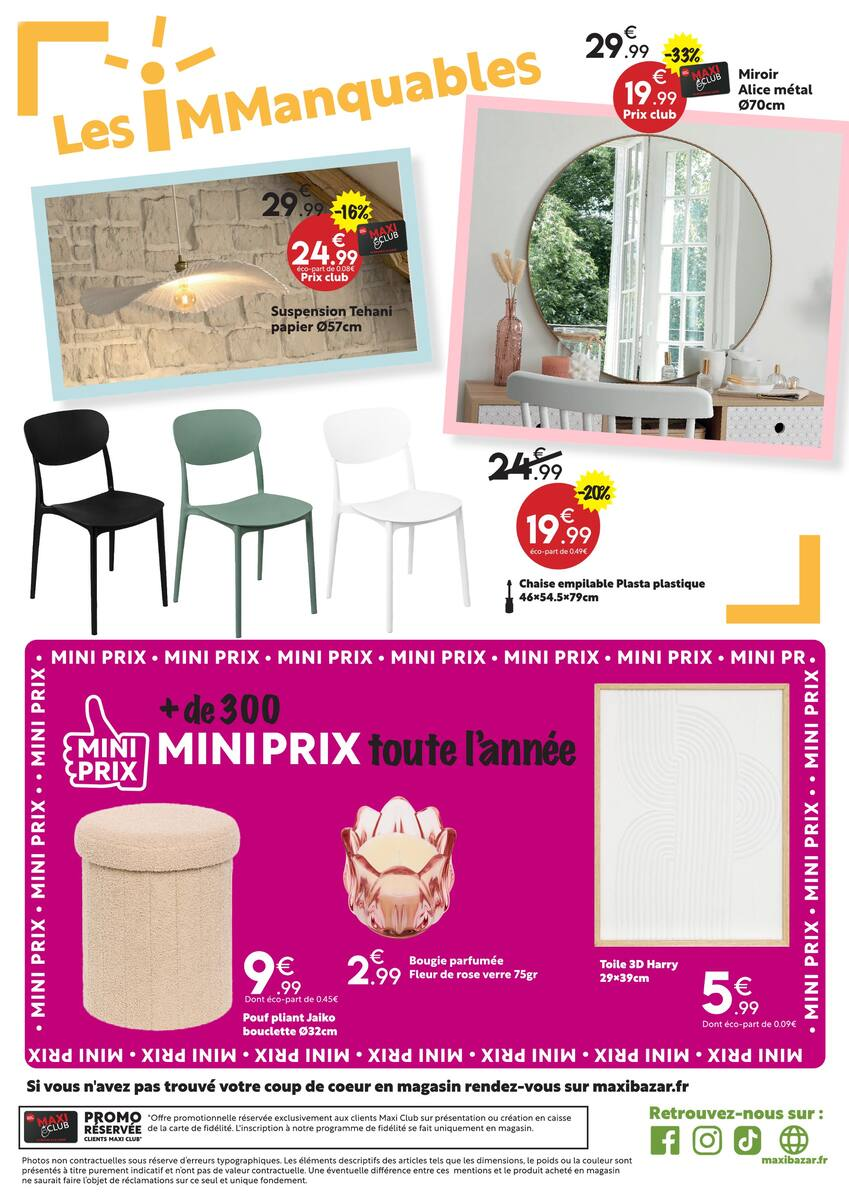 Beaux jours À LA MAISON à mini PRIX - Page 14
