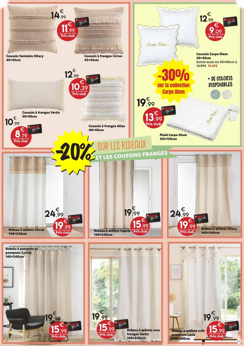 Beaux jours À LA MAISON à mini PRIX - Page 11