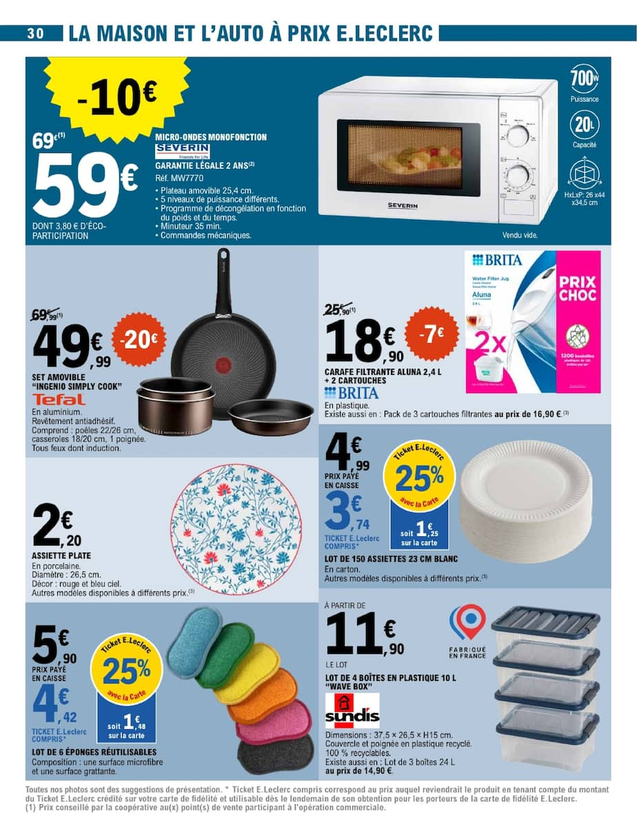 MAXI FORMATS MAXI ÉCONOMIES - Page 30