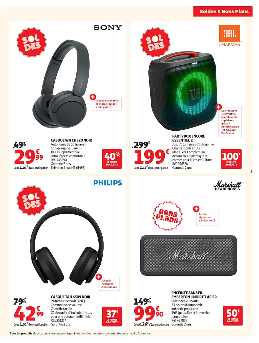 SOLDES & BONS PLANS - Page 5