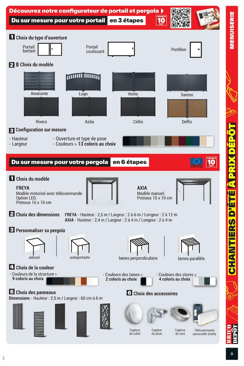 CHANTIERS D'ÉTÉ À PRIX DÉPÔT - Page 9