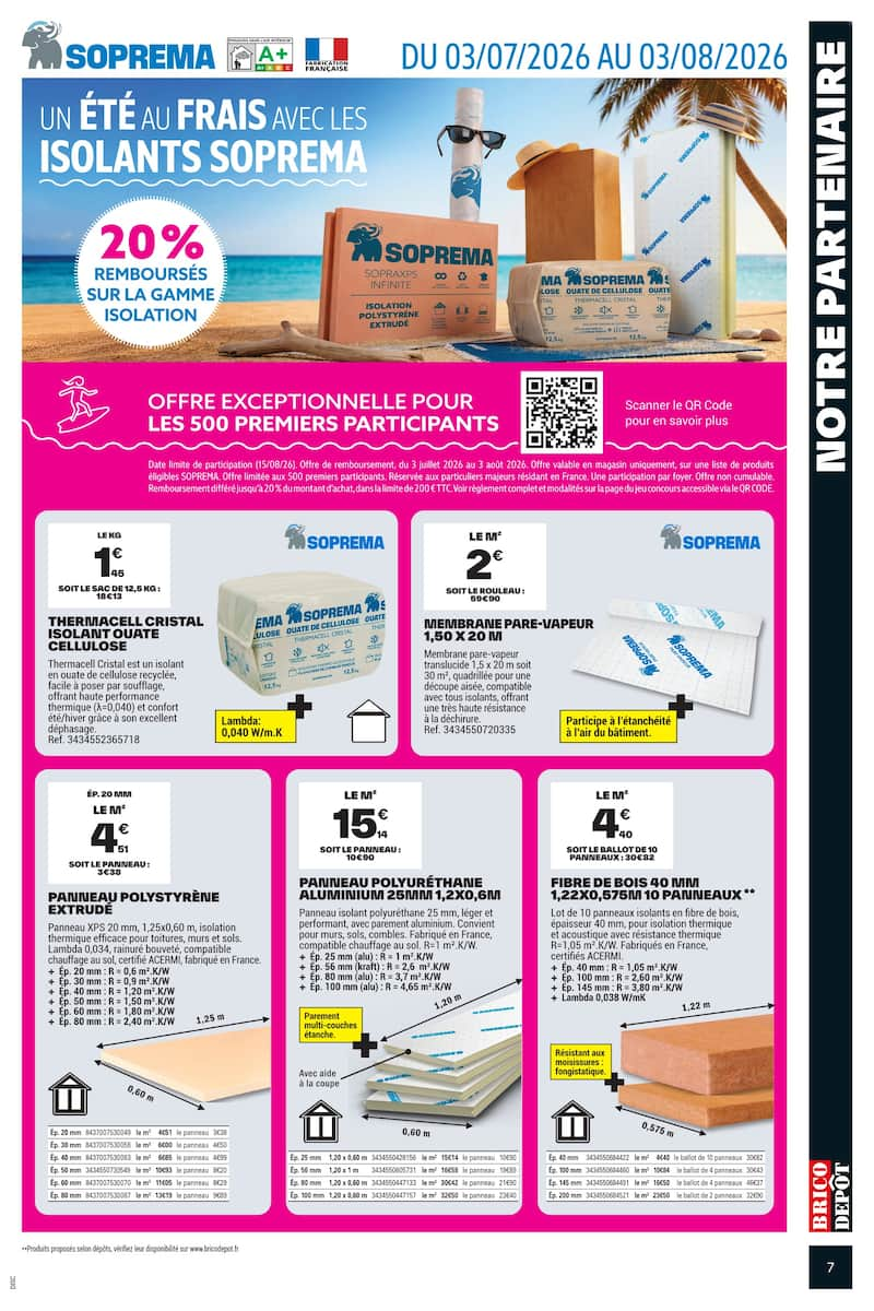 CHANTIERS D'ÉTÉ À PRIX DÉPÔT - Page 7