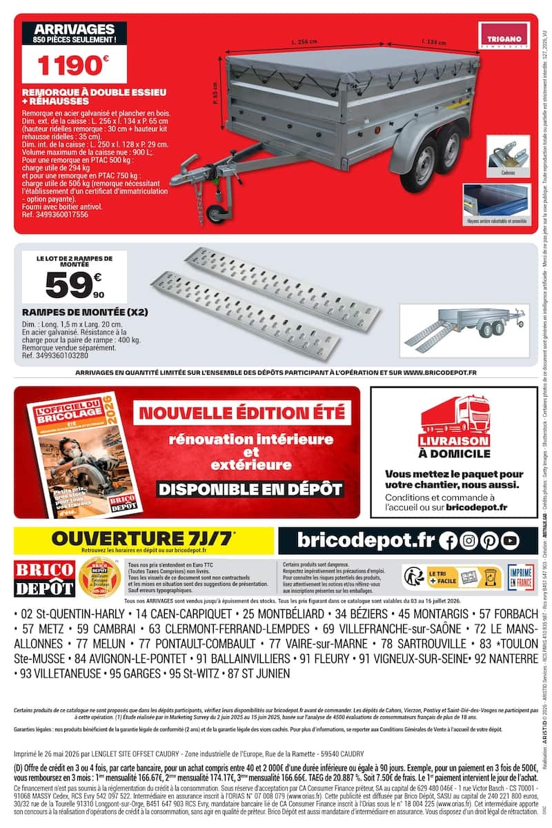 CHANTIERS D'ÉTÉ À PRIX DÉPÔT - Page 20